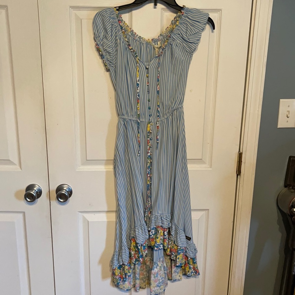 Matilda Jane Shabby Chic Pin strip Summer dress